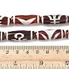Rice Shape Tibetan Style dZi Beads Strands G-A269-A03-01-5