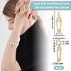 Brass 14Pcs Micro Pave Cubic Zirconia Pendants ZIRC-BBC0001-60-2