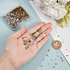 960Pcs 2 Colors Electroplate Glass Seed Beads SEED-NB0002-02-3