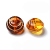 Imitation Amber Transparent Acrylic Beads X-MACR-D071-02E-4