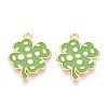 Alloy Enamel Sports Pendants ENAM-T022-67G-1