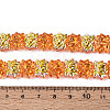 Baking Paint Electroplate Transparent Glass Beads Strands EGLA-N020-04C-4