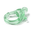 Transparent Plastic Lobster CLaw Clasps KY-H005-A05-4