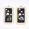 Epoxy Resin Pendants RESI-S365-67A-1