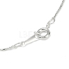 Brass Chain Necklaces NJEW-D077-S-2