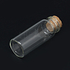 Glass Jar Glass Bottles Bead Containers AJEW-R068-22x80-04-2