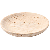 1Pc Flat Round Shape Marble Desktop Storage Tray AJEW-BBC0002-56-1