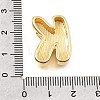 Brass Slide Charms KK-E802-33G-K-3