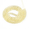 Baking Paint Transparent Glass Beads X1-DGLA-N006-6mm-03-2
