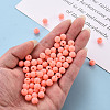 Opaque Acrylic Beads LS-MACR-S370-C8mm-SS2109-5