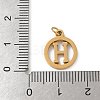 304 Stainless Steel Charms
with Jump Ring LS-STAS-R001-02G-H-3