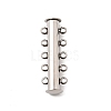 304 Stainless Steel Slide Lock Clasps STAS-F350-05D-P-1