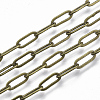 Brass Paperclip Chains X-CHC-S008-001B-AB-1