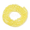 Electroplate Glass Beads Strands EGLA-A044-T1mm-A29-3