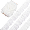 Gorgecraft 10M Double-Layer Pleated Polyester Chiffon Lace Trim OCOR-GF0002-14A-1