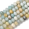 NNatural Flower Amazonite Bead Strands G-D344-A35-3