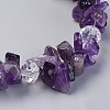 Natural Amethyst Bracelets BJEW-JB04343-02-2