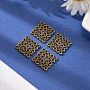 Tibetan Style Filigree Links LS-TIBEP-EA166YKG-AB-LF-4