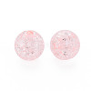 Transparent Crackle Acrylic Beads MACR-S373-66B-N10-7