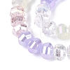 Electroplate Mixed Styles Glass Beads Strands EGLA-N022-14A-A01-3