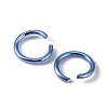 Aluminum Wire Open Jump Rings X-ALUM-R005-0.8x6-19-3