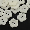 Acrylic Sewing Buttons for Costume Design BUTT-E074-C-10-1