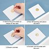 Coated Scratch Off Film Password Sticker DIY-WH0184-42D-3