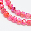 Natural Crackle Agate Bead Strands X-G-R344-4mm-55-1