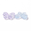 Transparent Frosted Acrylic Beads X-OACR-P013-32M-3