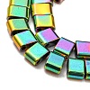 Electroplated Non-magnetic Synthetic Hematite Beads Strands G-C106-B02-10B-3