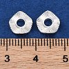 Brass Spacer Beads KK-Z089-15S-3
