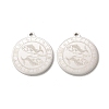 Non-Tarnish 304 Stainless Steel Pendants STAS-A074-03K-P-2