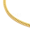 3MM Brass European Style Round Snake Chain Bracelets for Jewelry Making BJEW-G703-04G-2