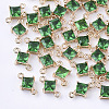Transparent Glass Links connectors LS-X-GLAA-T007-14B-1