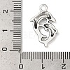 Alloy Dolphin Pendants TIBEP-R336-079AS-FF-3