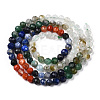 Natural & Synthetic Mixed Gemstone Beads Strands G-D080-A01-01-09-2