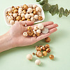 Unfinished Natural Wood Beads WOOD-TA0002-41-LF-6