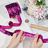 Plastic Paillette Elastic Beads PVC-OC0001-01H-3