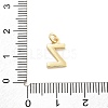 Rack Plating Brass Pendants KK-C065-05Z-G-3