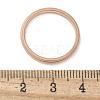 Ion Plating(IP) 304 Stainless Steel Plain Band Rings STAS-I160-E03-KCG-5