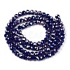 Electroplate Glass Beads Strands LS-EGLA-A044-P3mm-B07-3