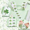 Clover PVC Stickers DIY-WH0780-10-3