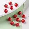 Opaque Acrylic Beads X-MACR-S370-C8mm-A14-6