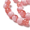 Crackle Glass Beads Strands GLAA-U001-8mm-13-2
