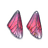 Transparent Resin Pendants X-RESI-Q216-001-2
