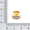 Magnetic Alloy Secure Locking Pin Backs AL-CBA1C1D-01G-3