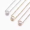 304 Stainless Steel Pendant Necklaces NJEW-L166-09-1