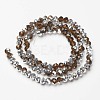 Electroplate Transparent Glass Beads Strands LS-EGLA-A034-T6mm-M20-2