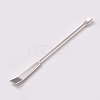 304 Stainless Steel Long Micro Spoon Spatula AJEW-WH0105-44A-2
