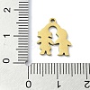 304 Stainless Steel Charms STAS-C097-33G-3